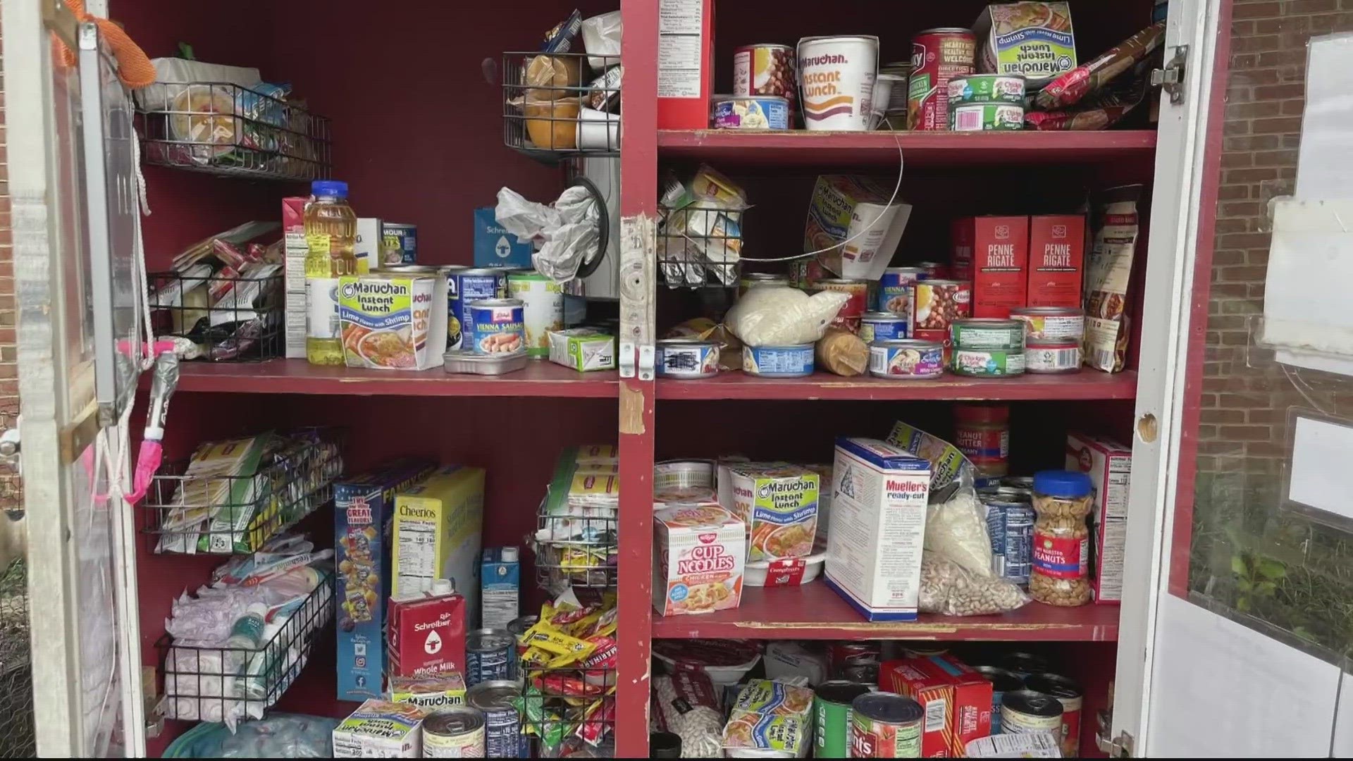 “The pantry is about more than just about food. It addresses the food insecurity for the people who fall through the cracks” said one volunteer.