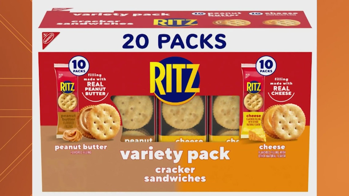 Ritz recalls cracker sandwiches over mislabeling | wusa9.com