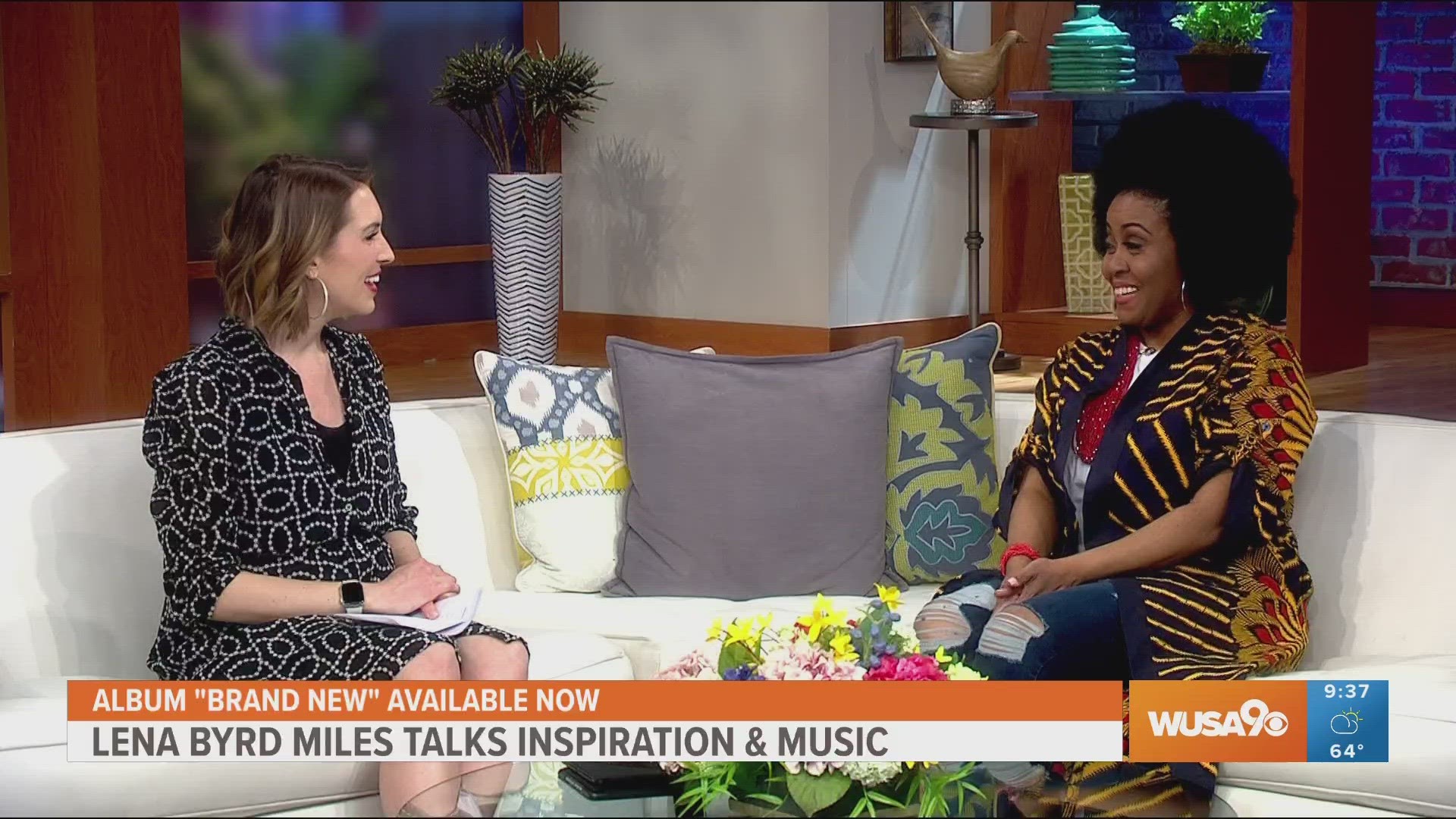 Gospel sensation Lena Byrd Miles stops by Great Day Washington to share the excitement about her album "Brand New" which is available on all streaming platforms.