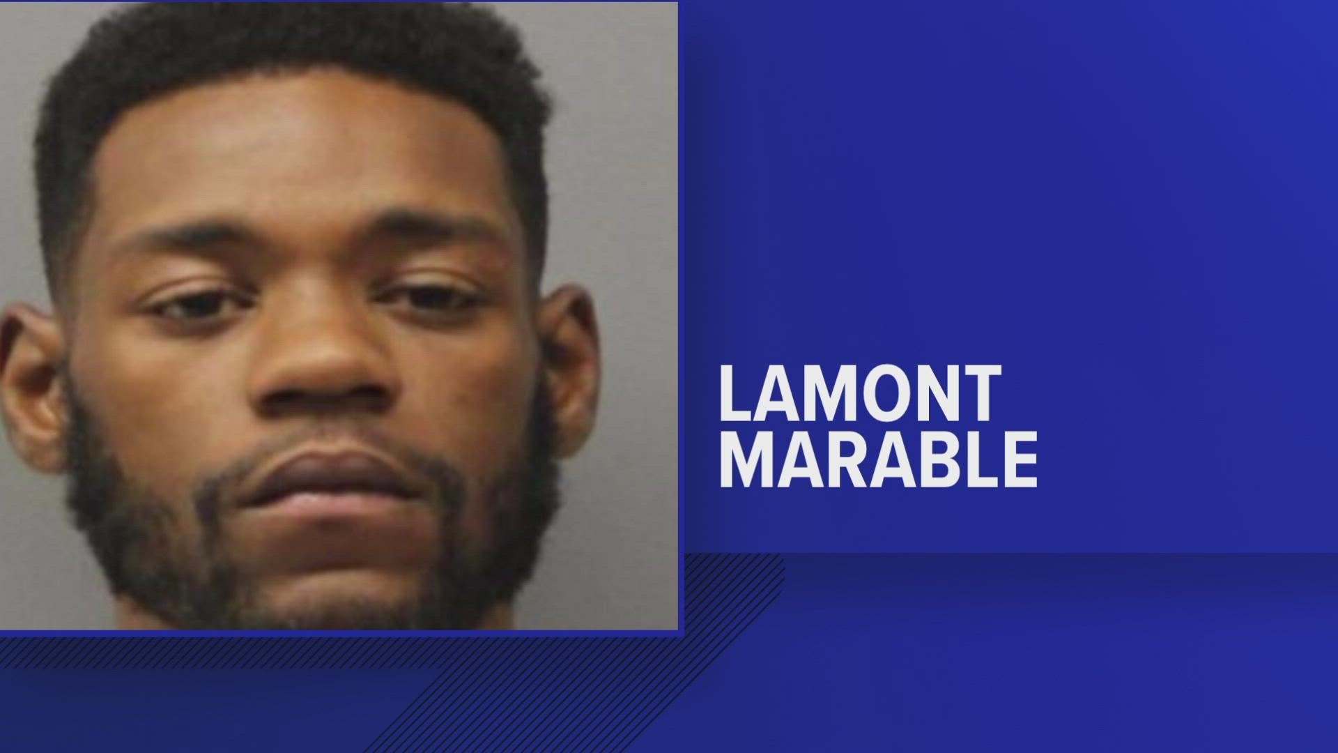 Police identified 25-year-old Lamont Marable as a suspect.