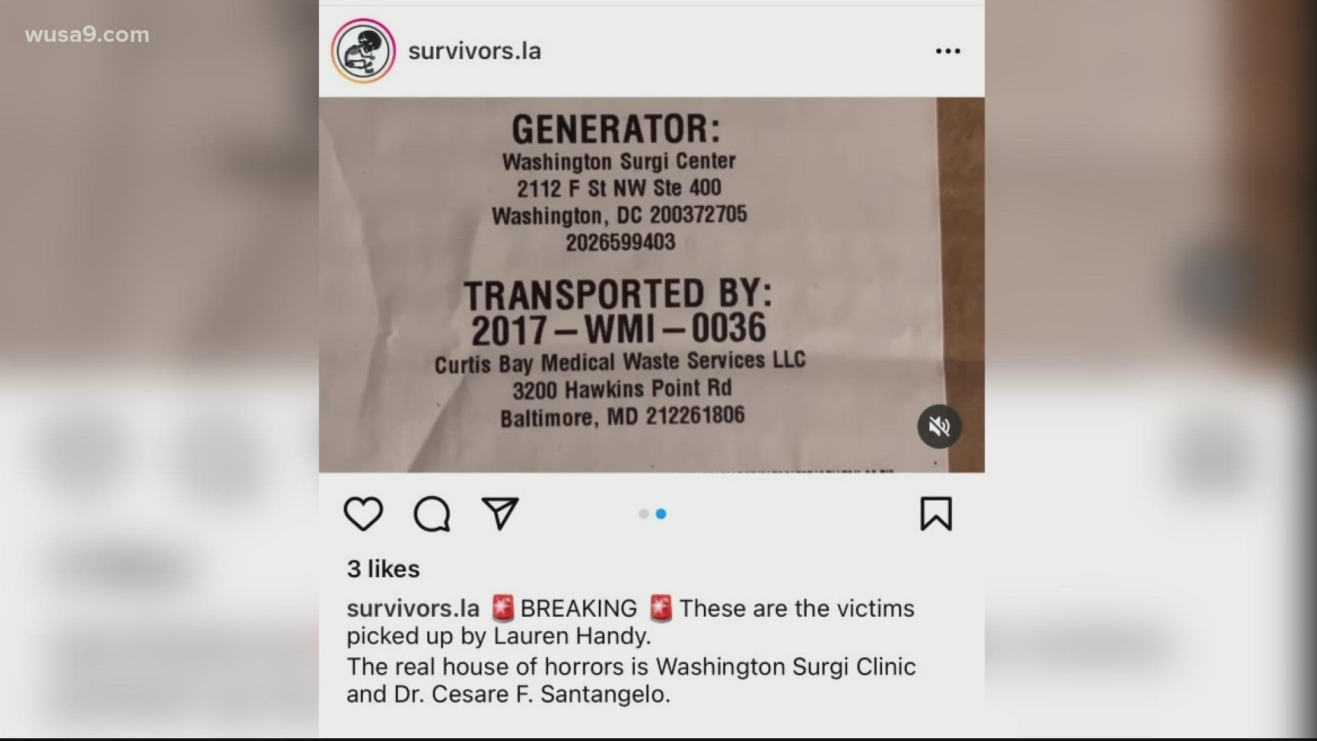 Activists demand DC medical examiner autopsy fetuses. Police say they appear to have been aborted in accordance with DC law, but want to know how activists got them.