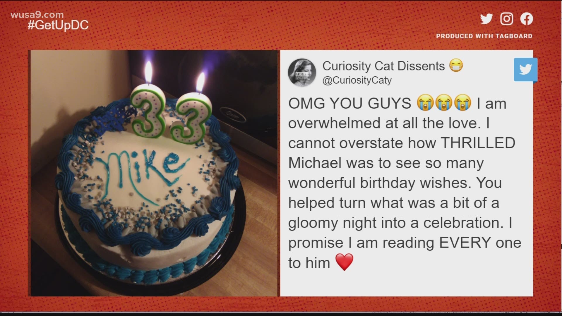 Internet helps mother wish her son happy birthday | Get Uplifted 