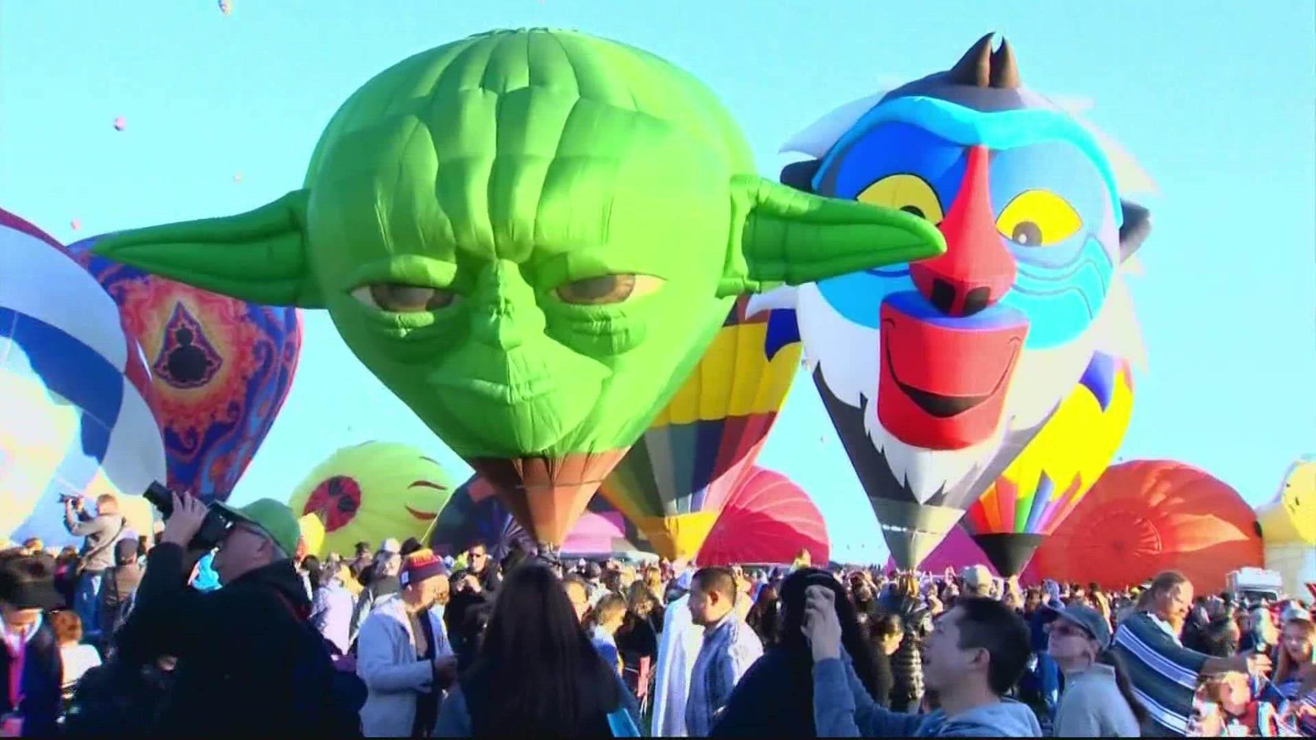 Luidruchtig bonen feedback PHOTOS: 2022 Albuquerque International Balloon Fiesta begins | wusa9.com