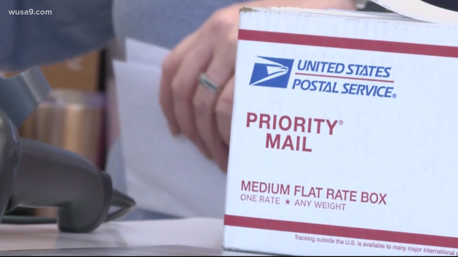 One in five pieces of mail across the U.S. was delivered late to households and businesses in the first three months of 2021, according to postal agency data.