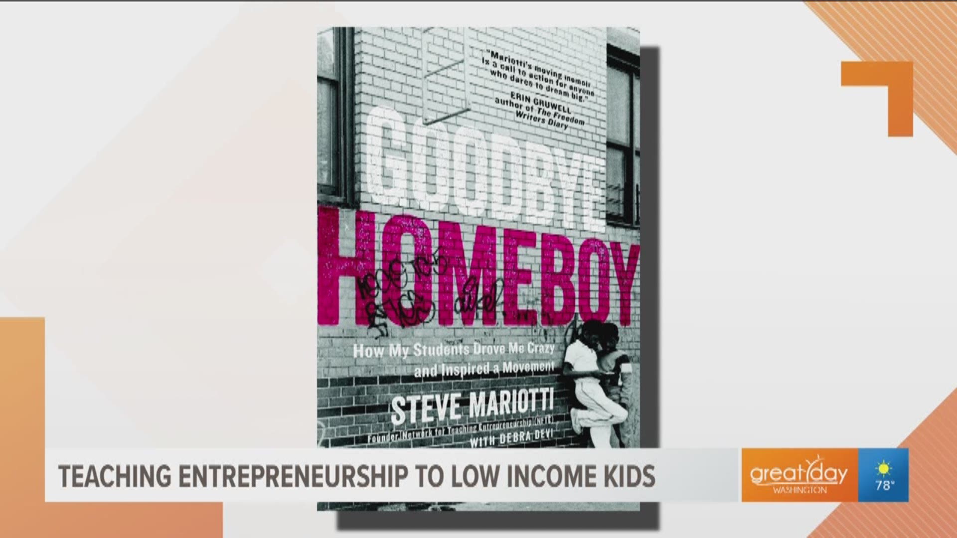 Author Steve Mariotti has helped a range of students over the years to achieve success. Founder of Network for Teaching Entrepreneurship (NFTE), Mariotti found that this organization helped many youths connect with their older peers. In addition, Mariotti talks about his history latest book, Goodbye Homeboy which is currently available for purchase.