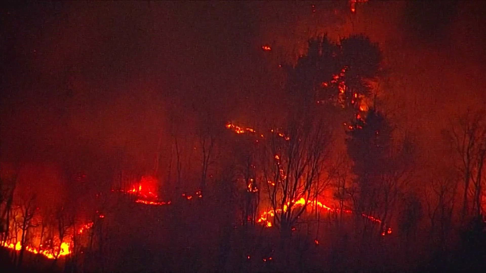 According to the Virginia Department of Forestry most of the fires are between 50-70% contained.