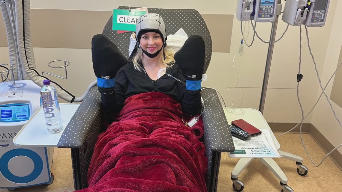 Maryland breast cancer survivor fights for insurance coverage of hair-saving treatment for chemo patients