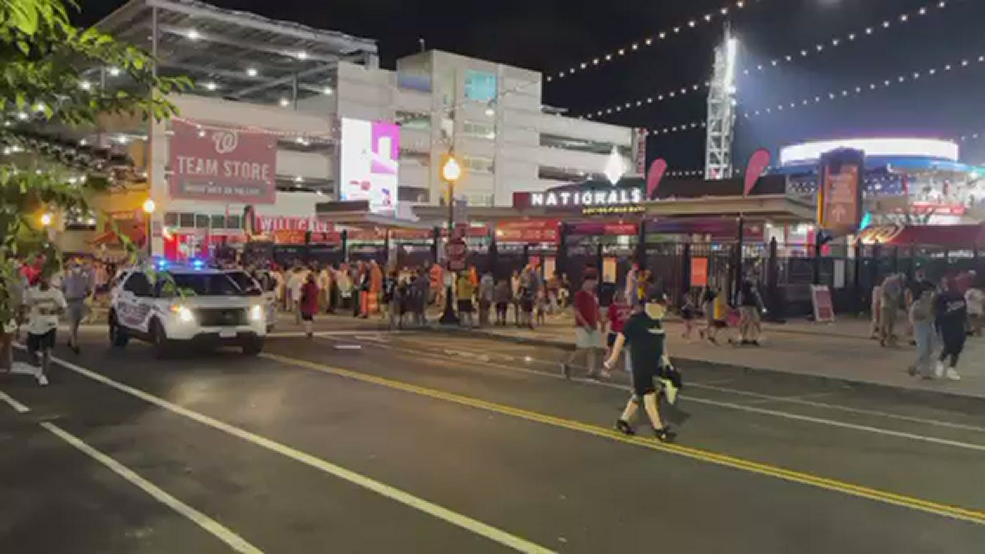Four people were shot Saturday outside Nationals Park located in the Navy Yard area of Washington D.C., according to the Washington Nationals
