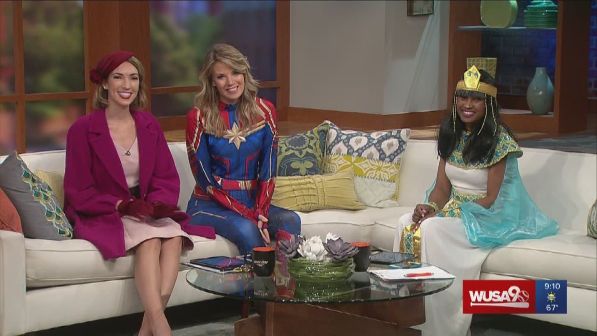 For our Morning Mix series, the gang is all dressed up talking giving details about this year's Halloween trends, facts, and trick or treat weather.