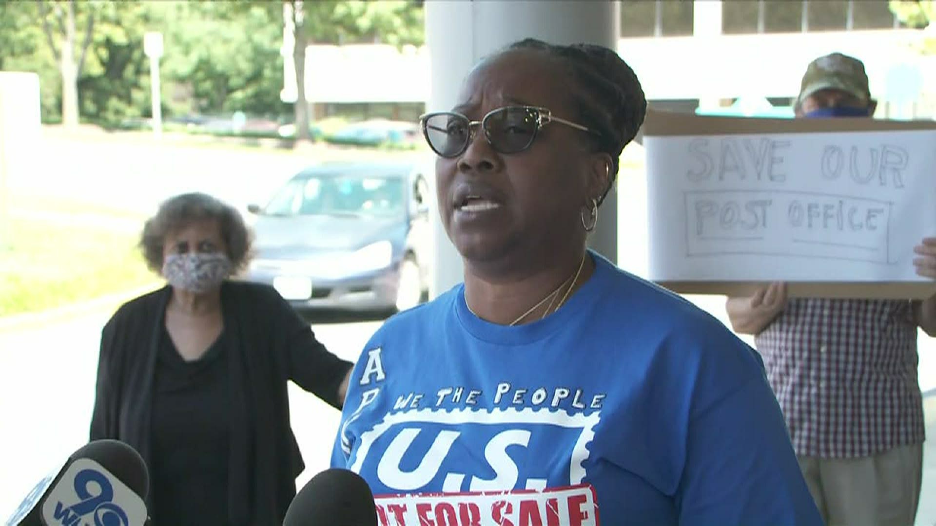Nannette Corley, president of the Montgomery County, Maryland American Postal Workers Union, said sorting machines are being dismantled at post offices in the state.