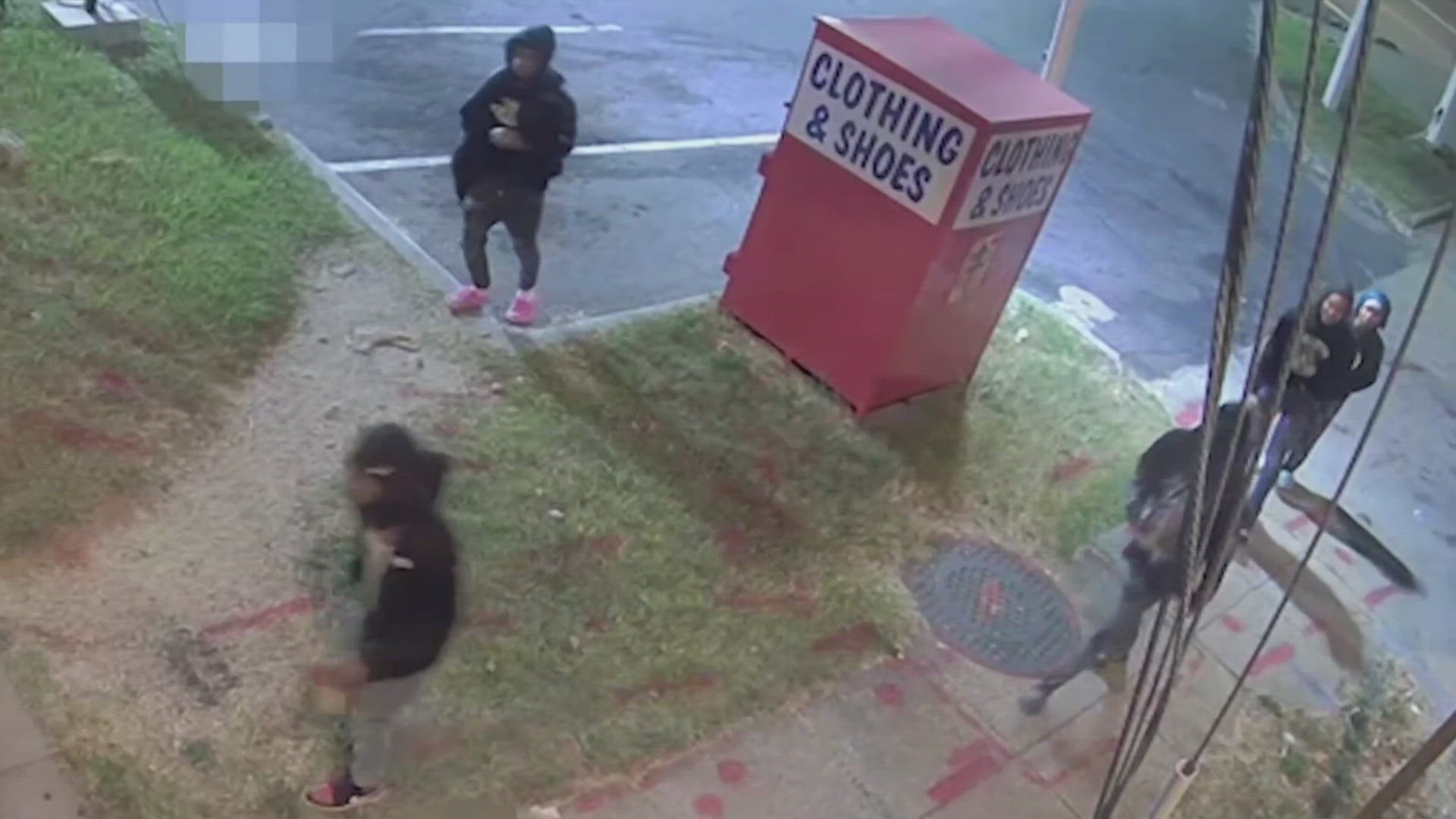 The surveillance video was released on MPD's YouTube.