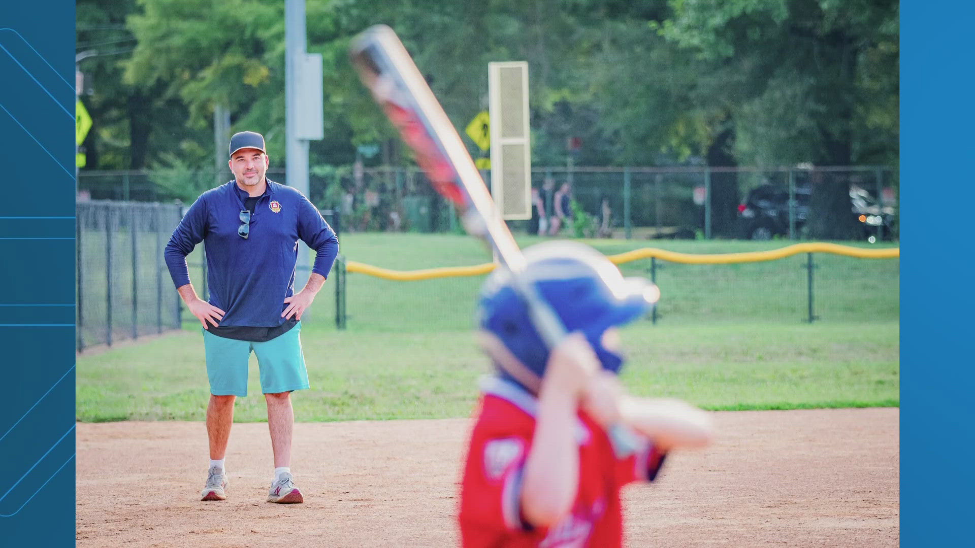 Head coach Michael Umpierre of the D.C. Waterdogs was named top little league coach in the country.