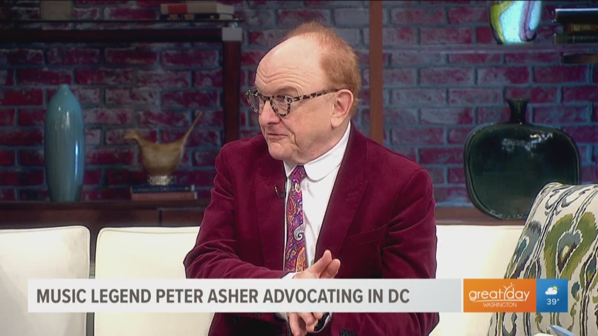 While in DC Music legend Peter Asher performed two shows and went to Capitol Hill to continue the push to get more rights for music creators with the AM-FM Act.