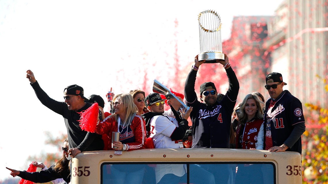 Washington Nationals celebrate World Series win in DC with parade among  thousands of fans - ABC News