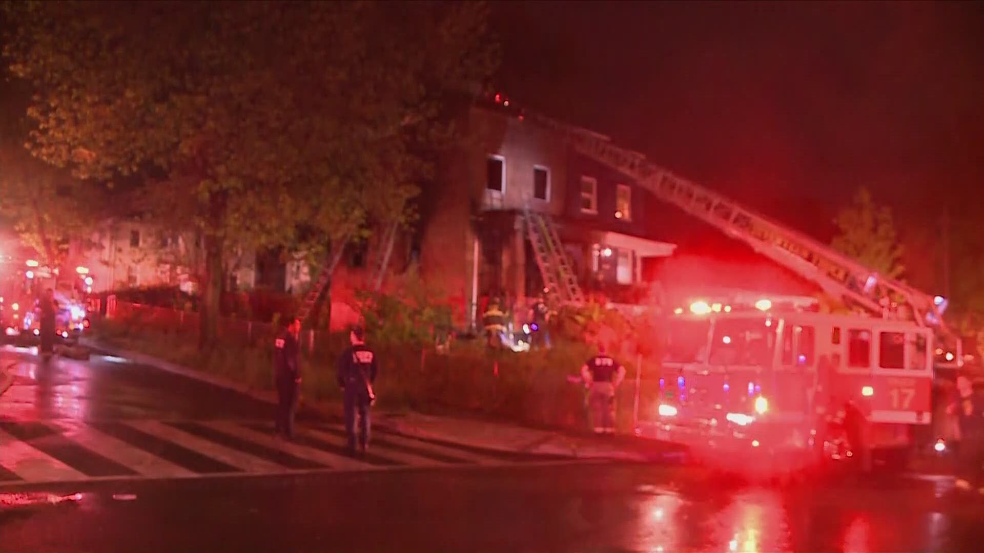 D.C. Fire and EMS responded to the scene of several fires overnight on Thursday.