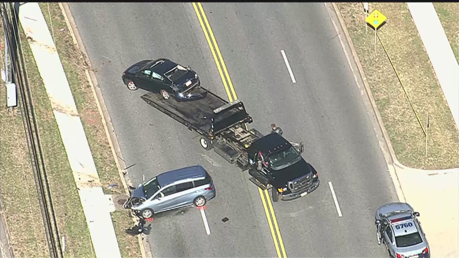 Five DuVal High School students were involved in a serious vehicle crash in Prince George's County, authorities say.