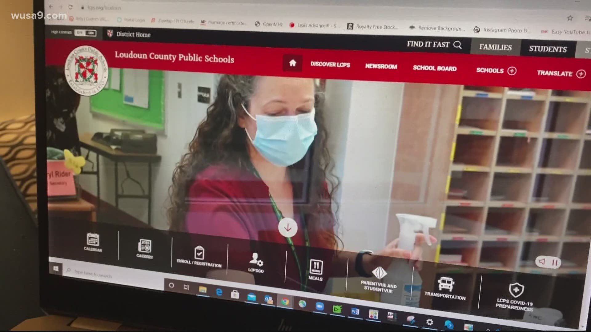 Loudoun County parents concerned after pornographic images pop up in virtual classes wusa9 pic