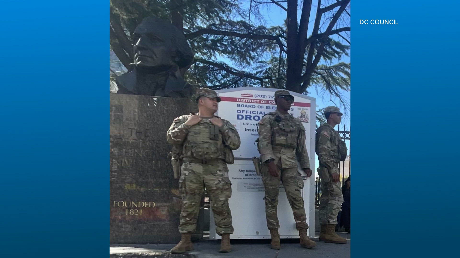 DC National Guard is directing service members not to patrol around ...