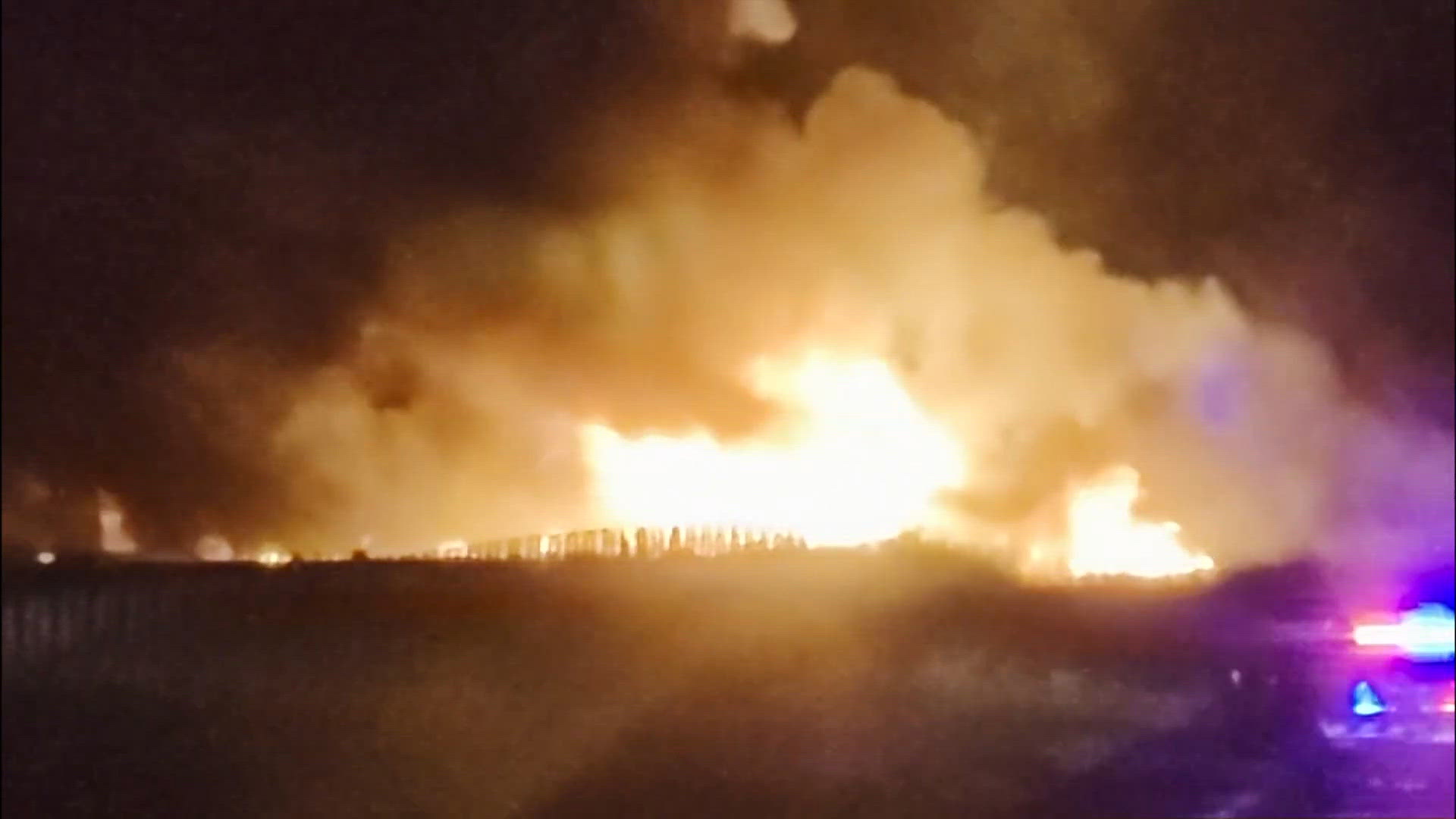 Officials release identities of 2 men killed in fiery crash on I