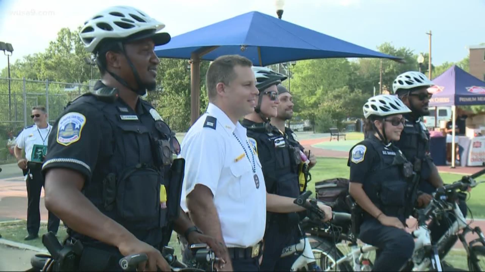 Thousands of D.C. residents came out Tuesday night to promote positivity on the same day the city marked a grim milestone. The Metropolitan Police Department announced Tuesday afternoon that D.C. had its recorded its 100th homicide in 2019 on Monday night.