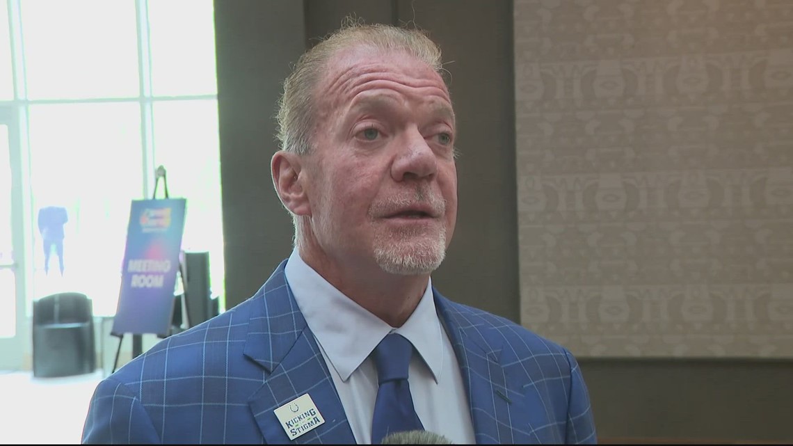 Colt's owner Jim Irsay speaks his mind on Commanders sale at NFL meeting
