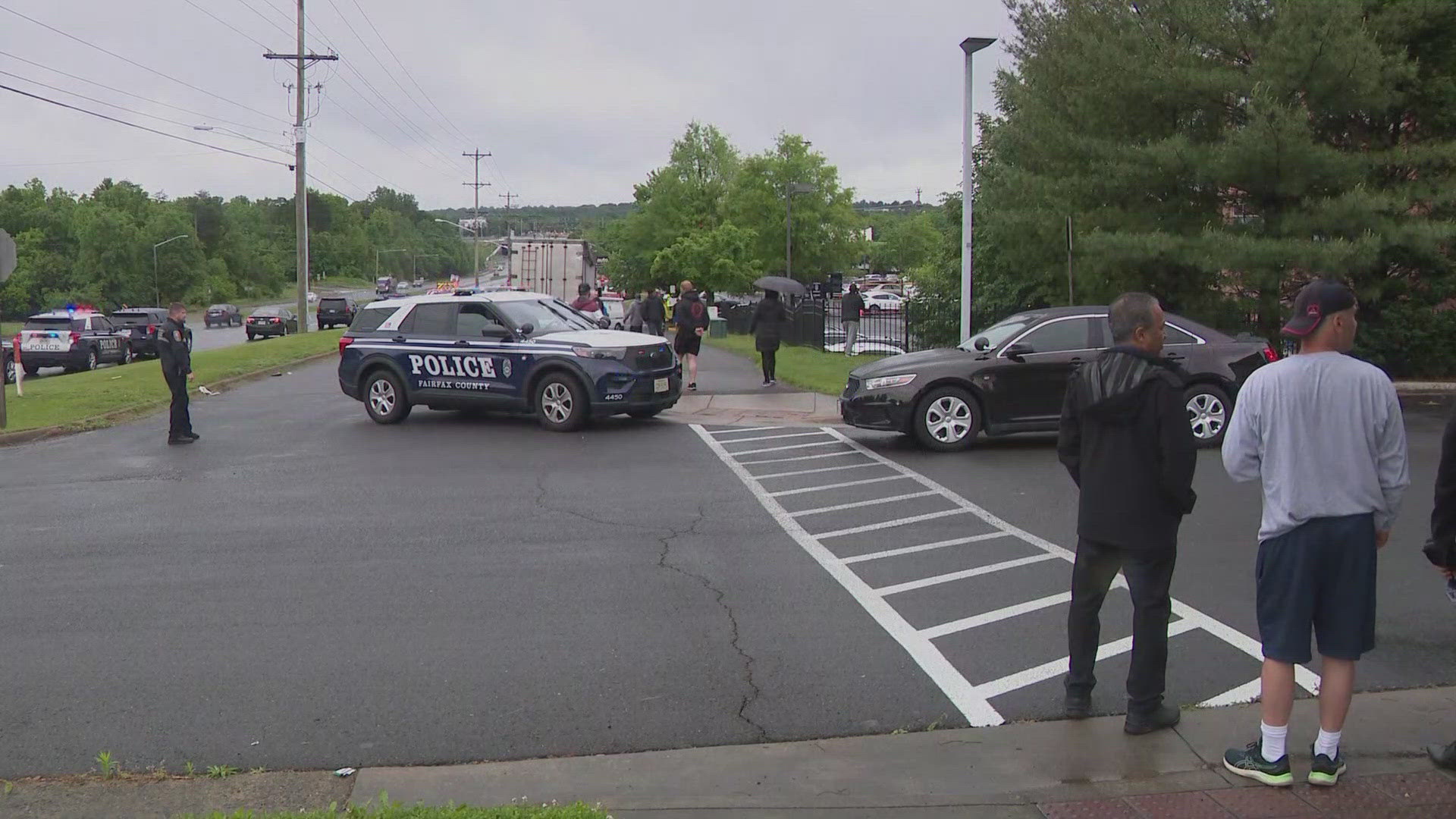 Police believe the shooting happened in the parking lot of a Dunkin' Donuts in Centreville