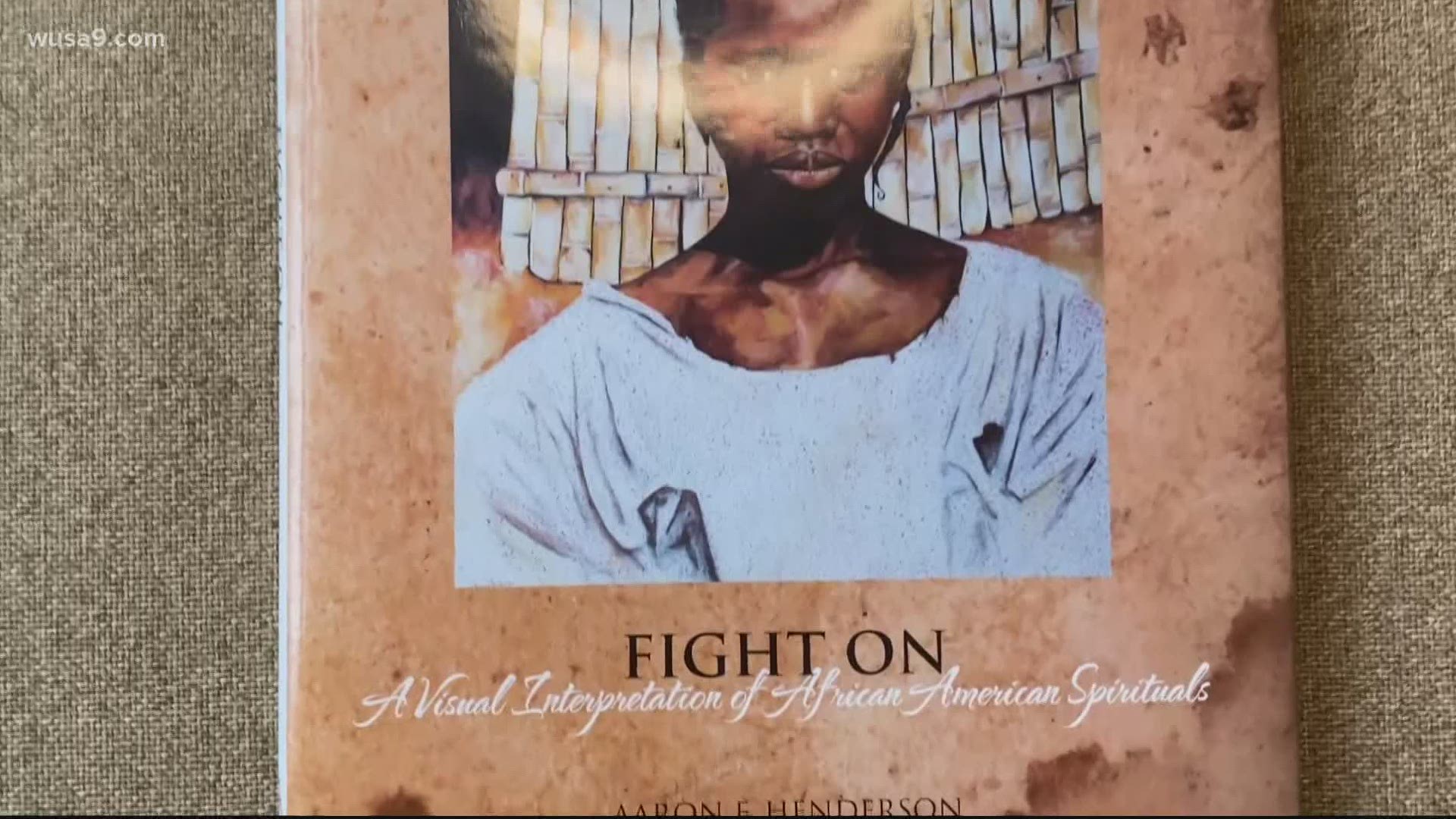 The book, titled "Fight On," brings spirituals to life.
