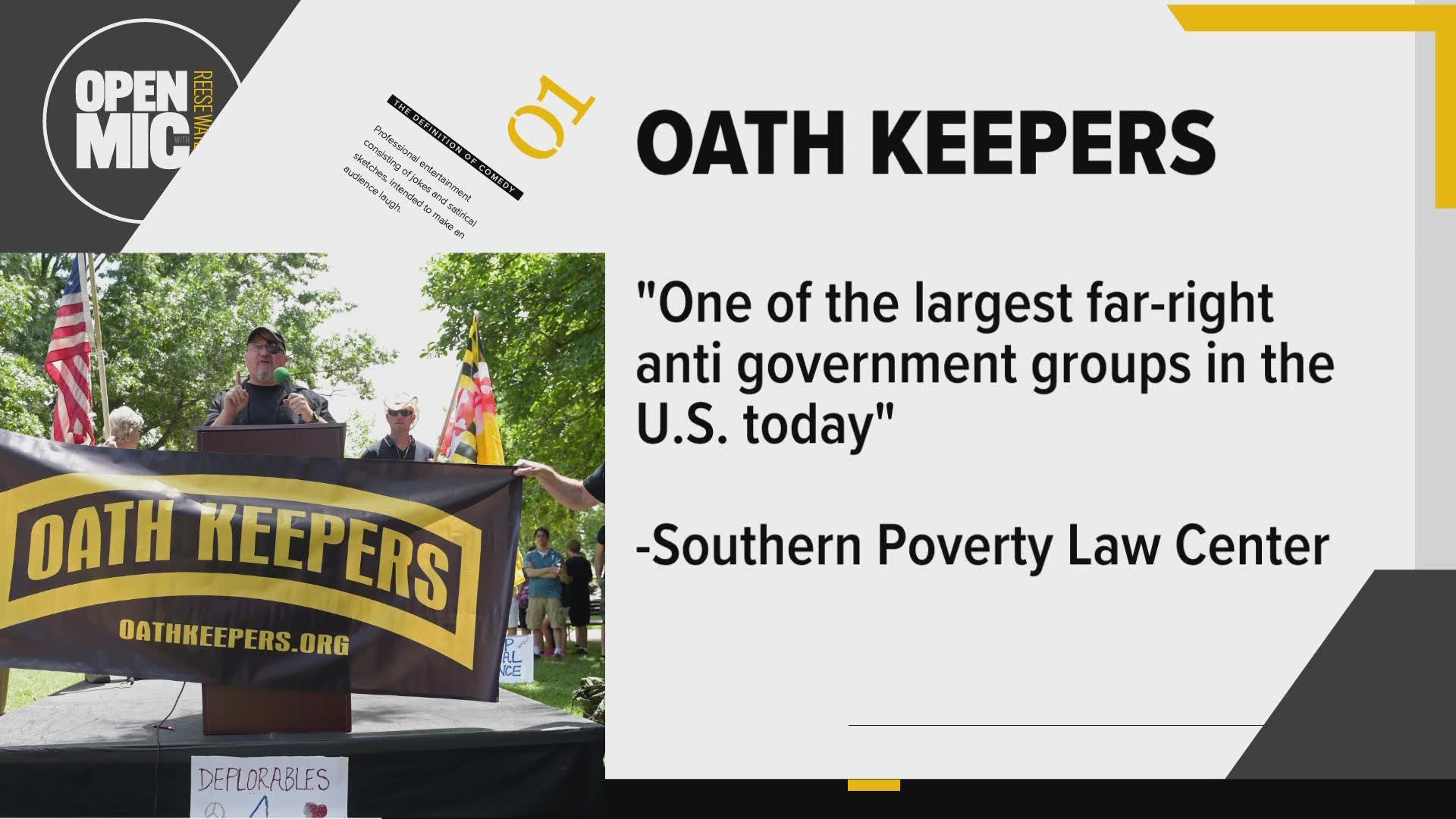 Last week somebody leaked the membership rolls of the Oath Keepers, the far-right extremist group; including cops, members of our military, and politicians