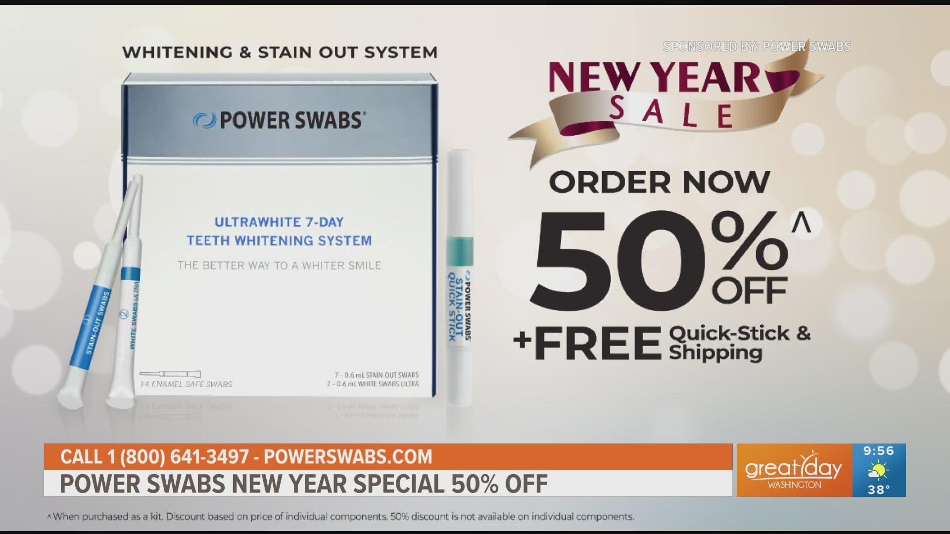 Brighten your smile in 2024 with a New Year deal from Power Swabs