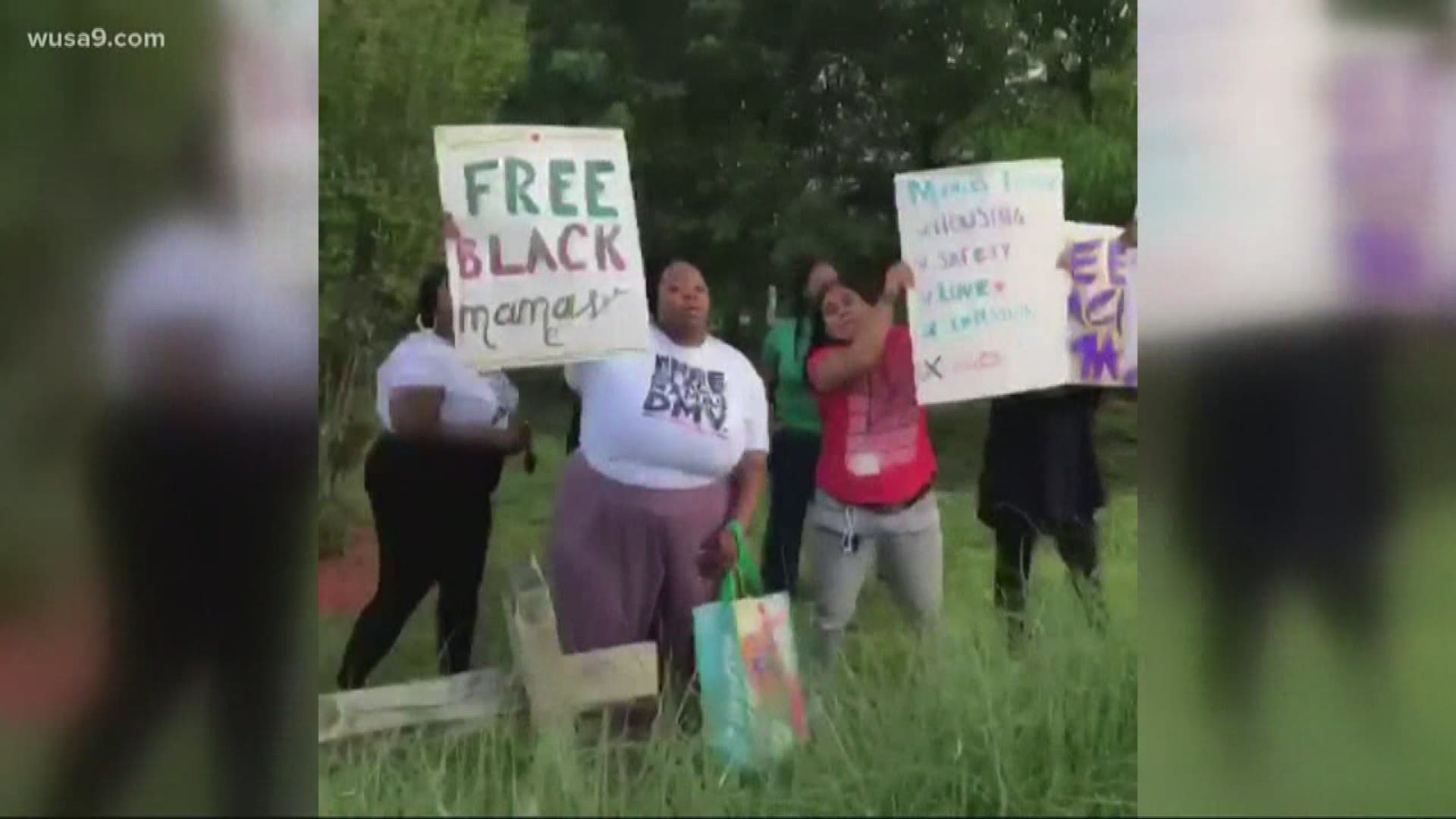 A group of women are fighting to get black moms who committed minor crimes out of jail for Mother's Day.