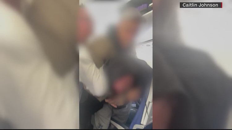 Video shows FIST FIGHT on a Southwest plane