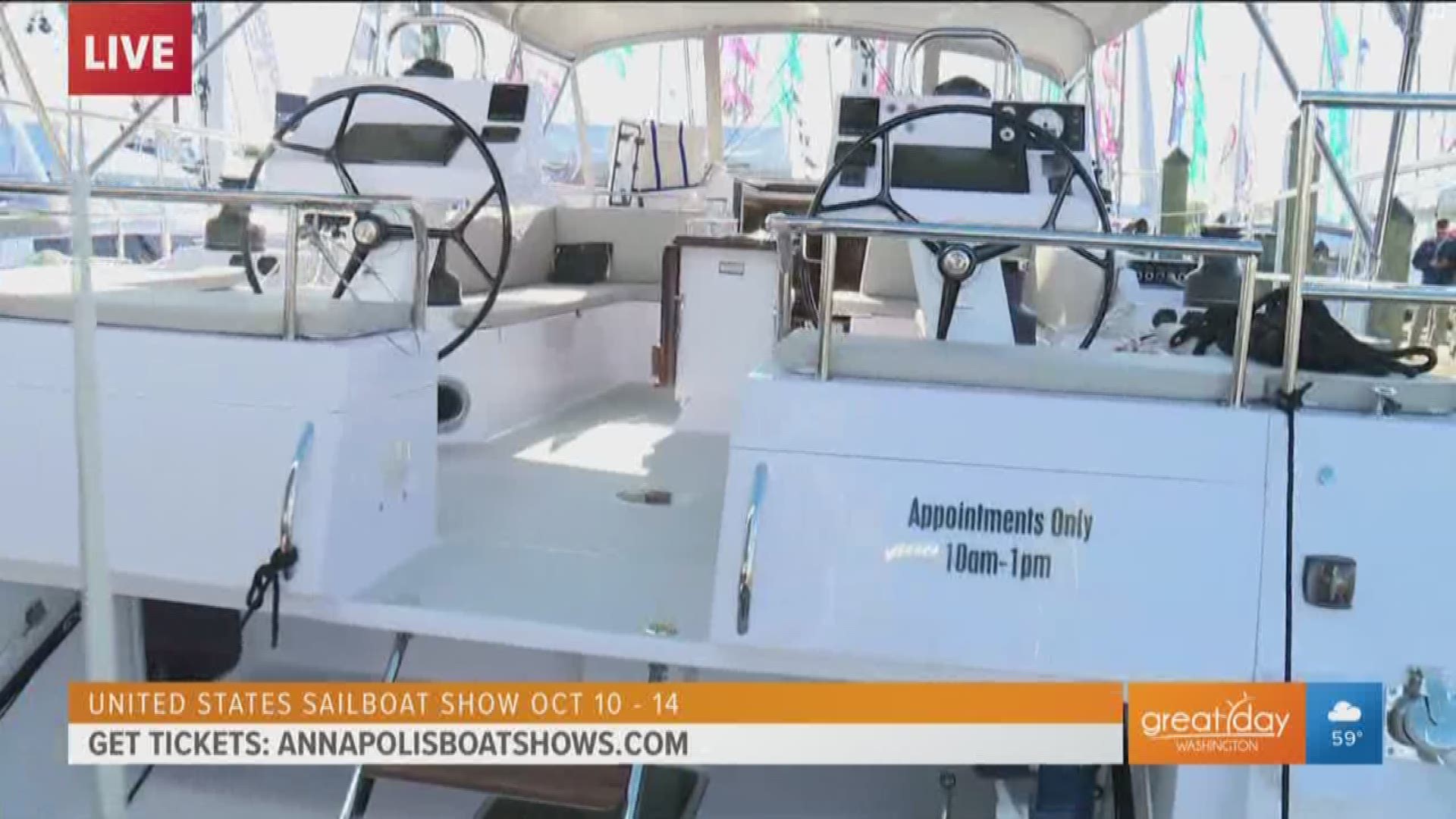 Explore new sailboats and the sailing lifestyle at the 50th annual United States Sailboat Show. This segment was sponsored by the Annapolis Boat Shows.