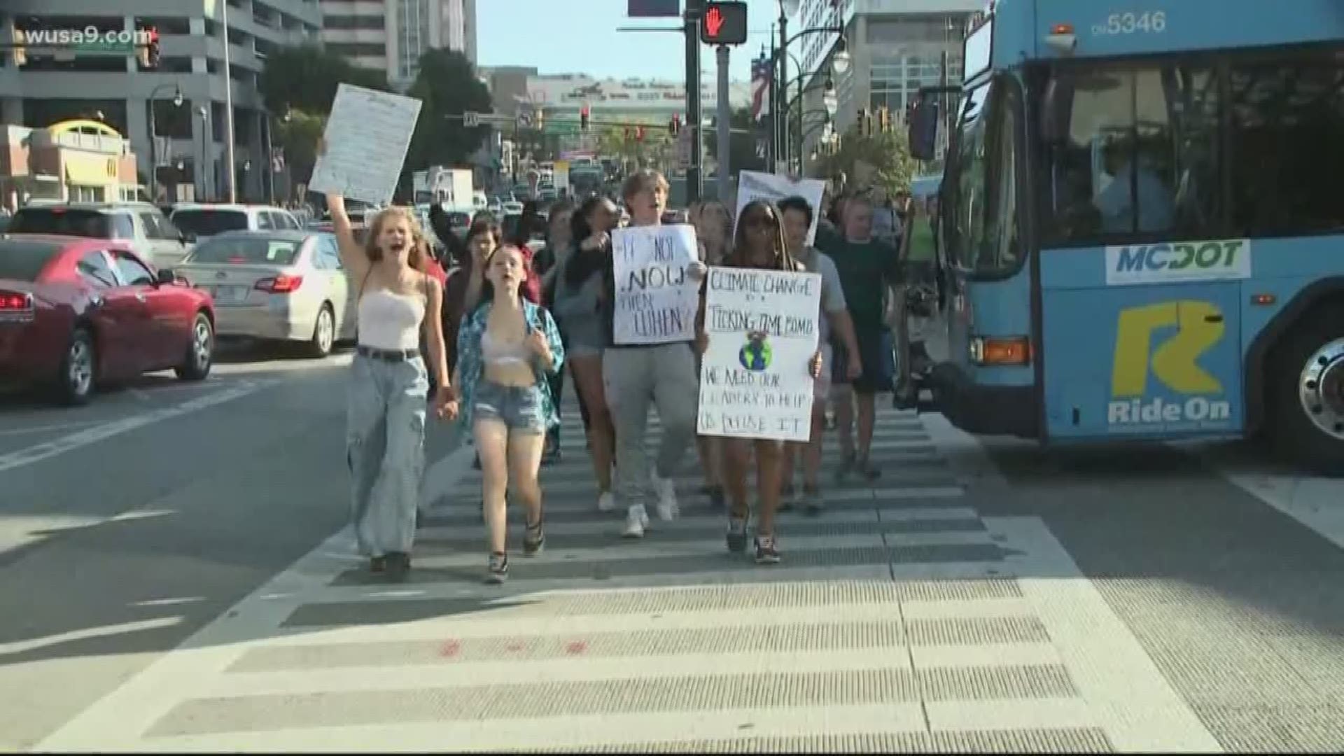 Fairfax Co. students can use excused absences towards protest | wusa9.com