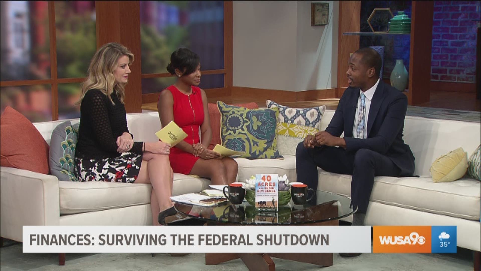 Local financial professional Tayvon Jackson from First Financial Security provides tips on how to financially survive the government shutdown.