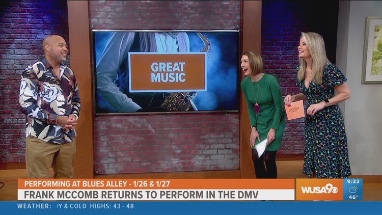 Soul Jazz Singer Frank McComb returns to perform in the DMV