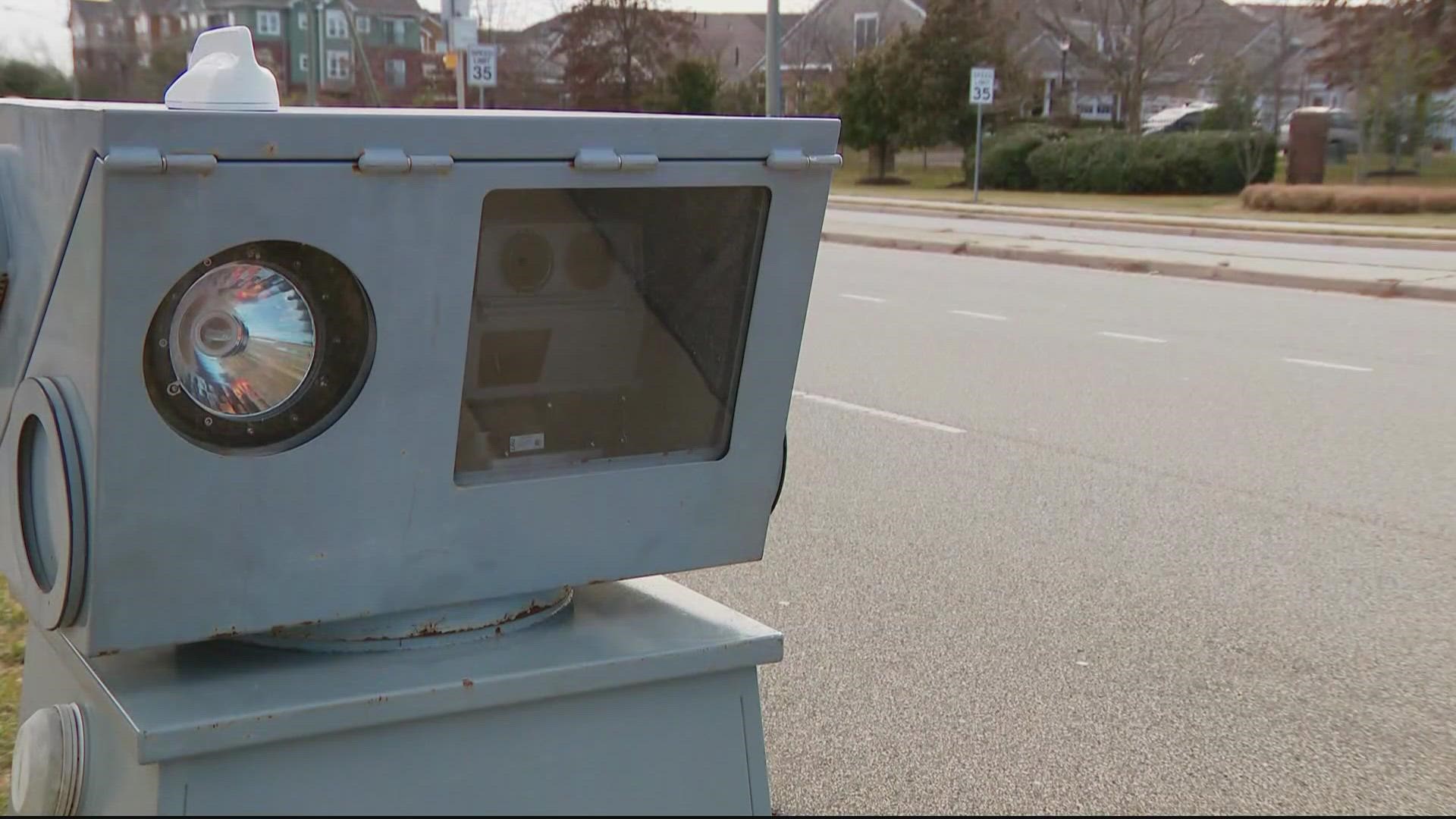 County officials hope the speed cameras will convince drivers to slow down and keep residents safe.