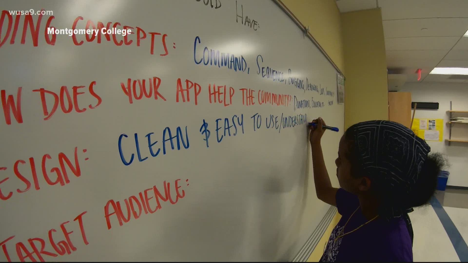 Montgomery College moved more than 200 summer camps online amid coronavirus concerns. Students nationwide have connected with the program.