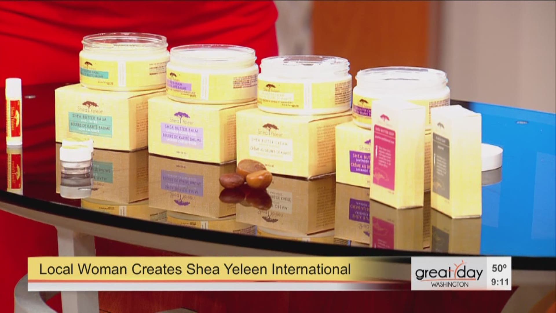 Chris Leary speaks to Rahama Wright, a local entrepreneur whose Shea Butter products are currently being sold at Whole Foods and supply a safe working environment for women in West Africa.