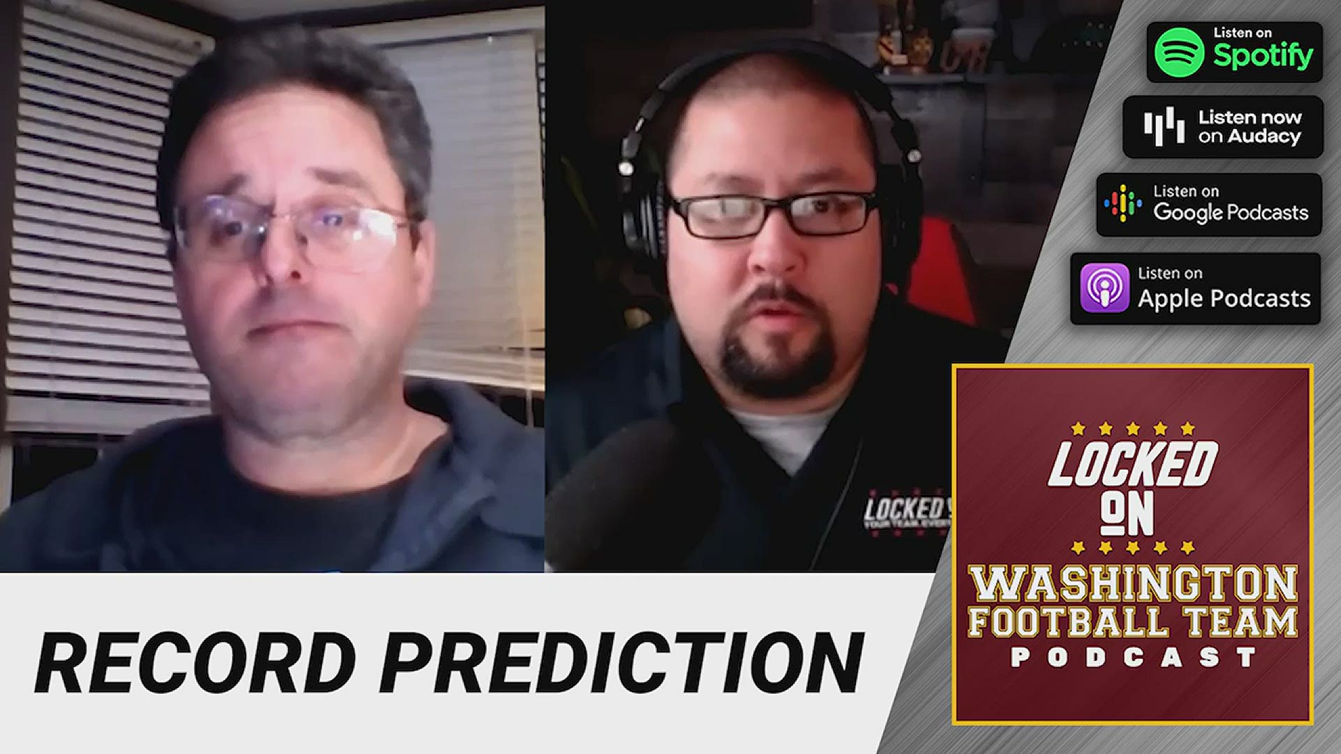 Chris Russell and David Harrison of the Locked On Washington podcast predict how the Washington Football Team will play in 2021 amid the team's schedule release.
