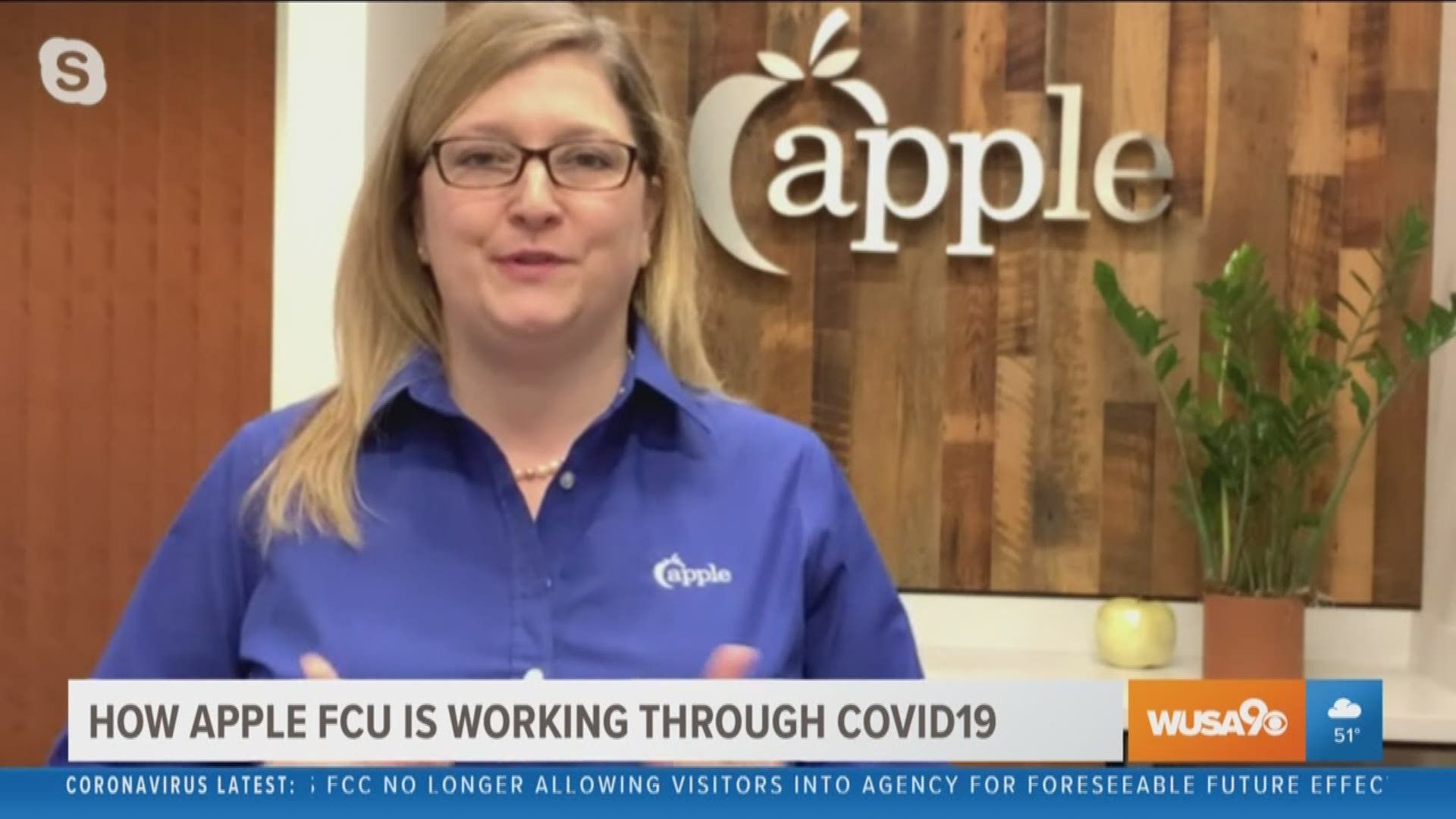 Rebecca Palmer Browne, of Apple Federal Credit Union shares how they are working through the coronavirus. This segment is sponsored by Apple Federal Credit Union.