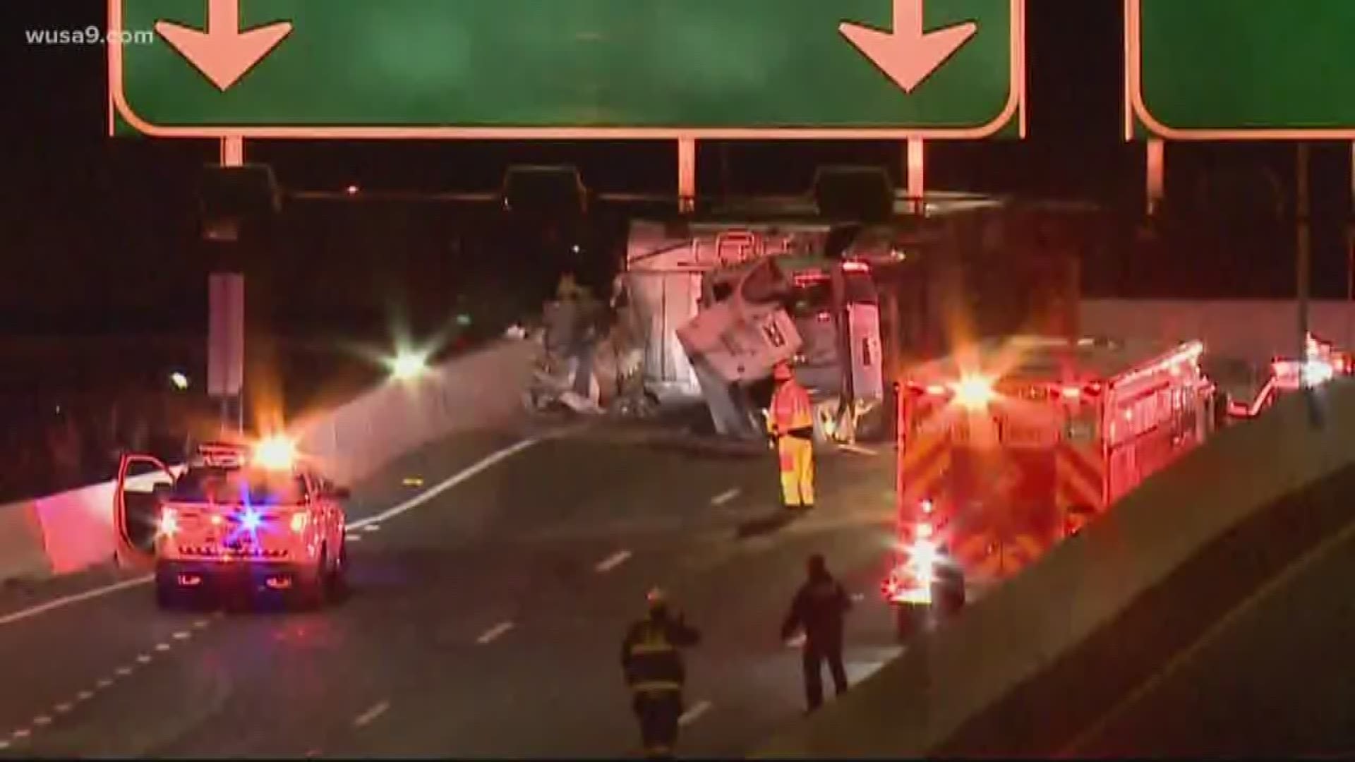 All Lanes On Westbound Southeast Freeway Closed Due To Crash | Wusa9.com