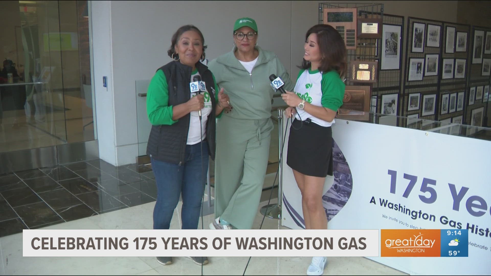 WUSA9's Recycle Day partners Washington Gas has been operating in the DC region for 175 years! Allison Seymour and Annie Yu got a tour of their Springfield location.