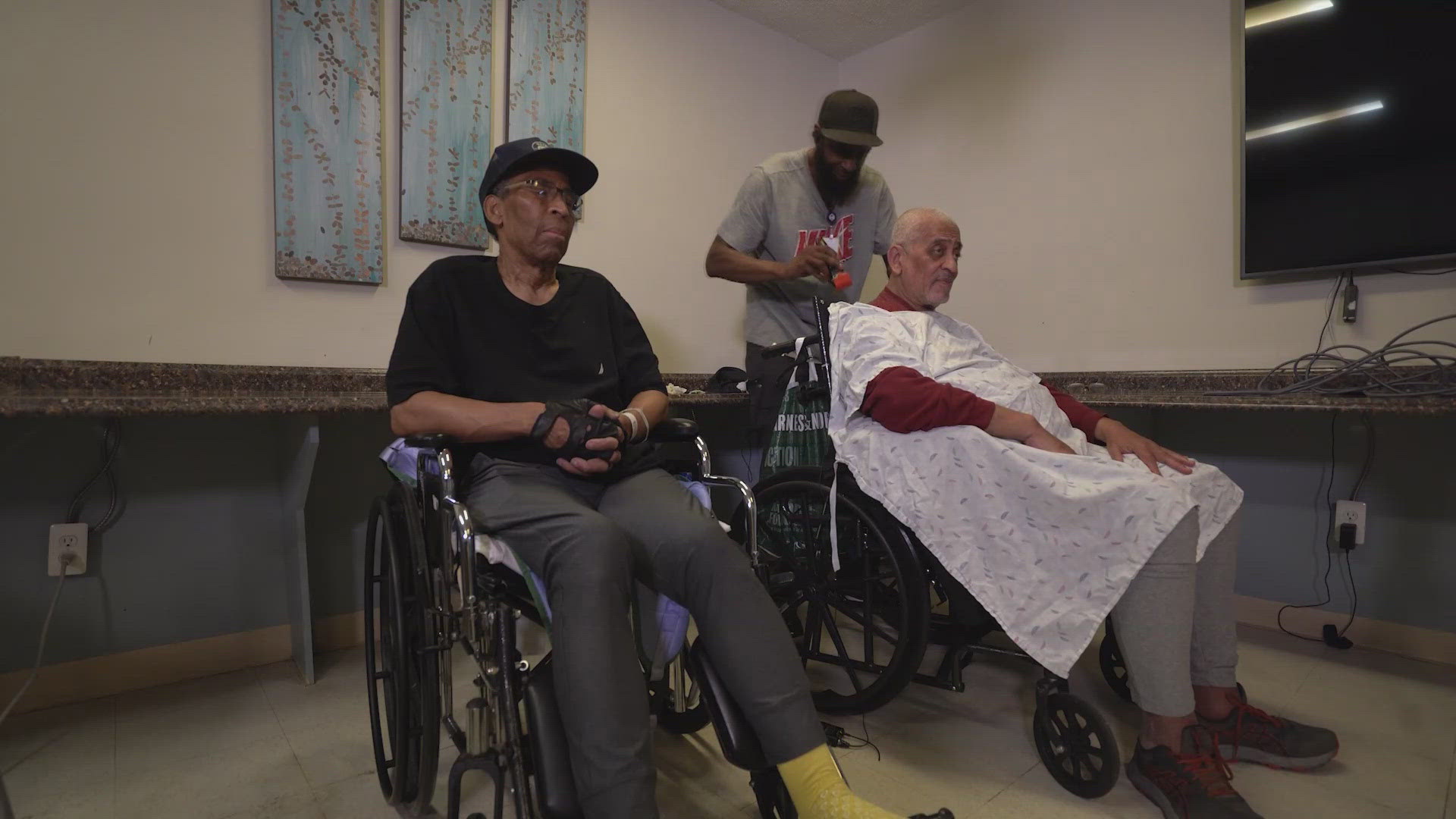 Jeff Smith, a senior living facility employee, goes beyond maintenance repairs.  
