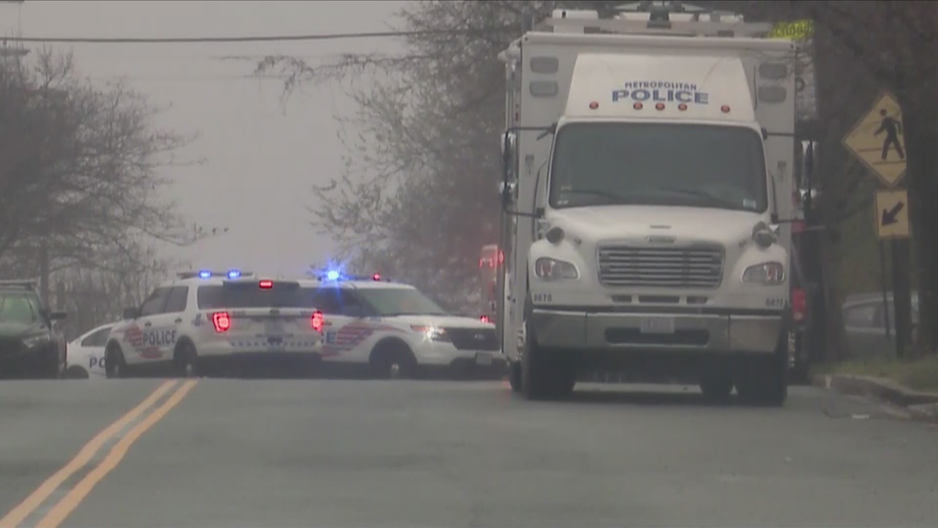 Several streets in Southeast, D.C. are closed due to a police investigation on Alabama Avenue.