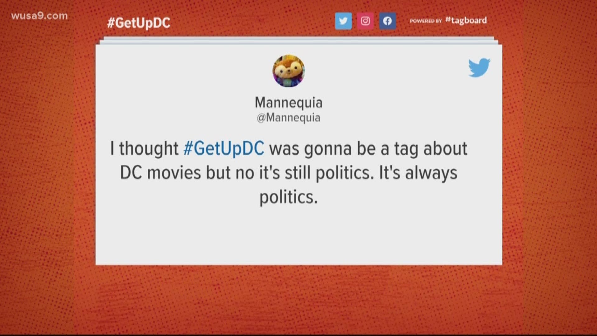 We thought the hashtag was used to talk about all the good things you see on our morning show. But one viewer apparently thought it would be about movies?