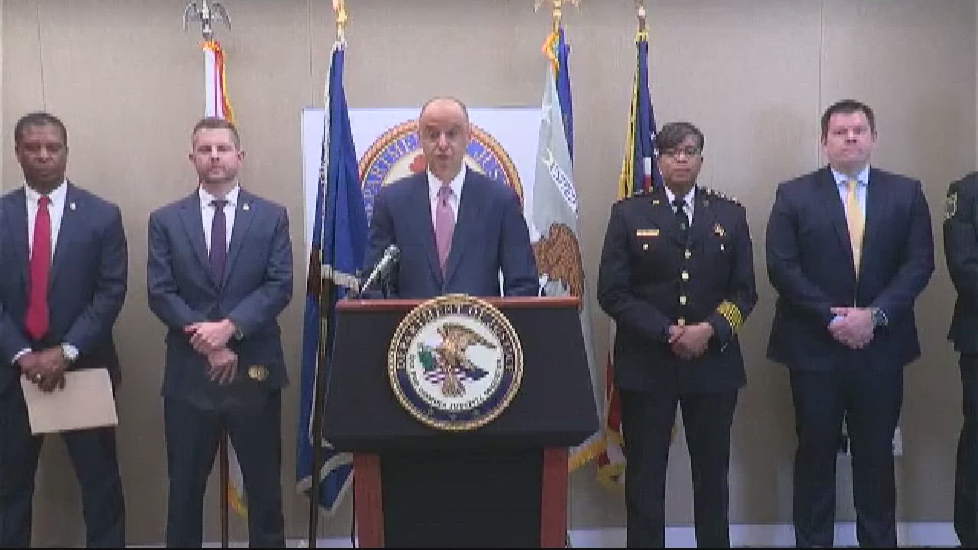 The indictment claims there were "overlapping conspiracies" to possess and distribute fentanyl, heroin, cocaine and crack cocaine.