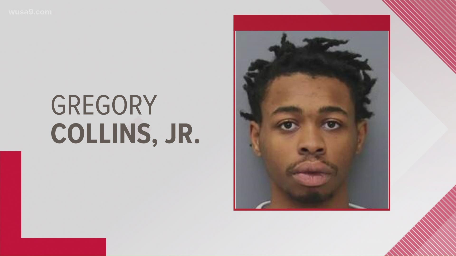 Gregory DeShawn Collins Jr. is awaiting extradition back to Maryland, where he will be served with an arrest warrant.
