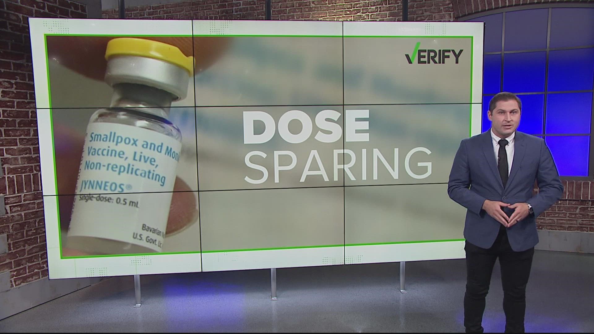 Right now there is a lot of demand for the Monkeypox vaccine. But with just a limited supply. 
Enter a technique called Dose Sparing.