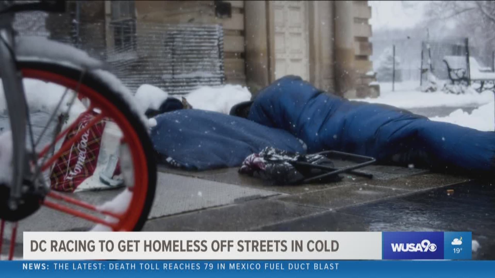 DC DHS members are asking the public to keep an eye-out for anyone homeless or in need of help as temperatures are expected to drop into the low teens Sunday night.