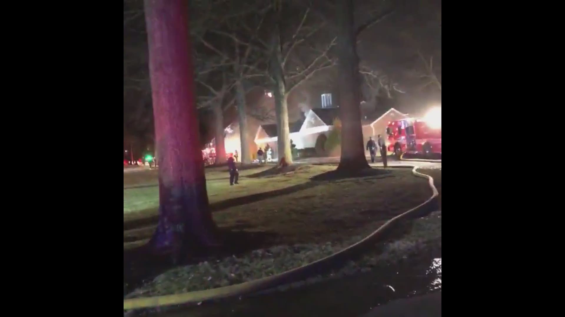 Firefighters respond to a 2-Alarm fire at the Woolley Gardens Swim Club & Georgetown Hill Early School located at 850 Nelson St in Rockville. (Video courtesy of Pete Piringer with Montgomery County Fire and Rescue)